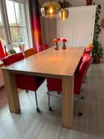 Mooie massief (licht) eiken tafel Topform, Huis en Inrichting, Tafels | Eettafels, Ophalen