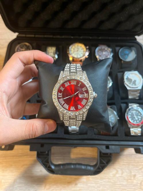 Horloges & armband voor maar €5 per stuk – Sla je slag!, Sieraden, Tassen en Uiterlijk, Armbanden, Nieuw, Staal, Met edelsteen