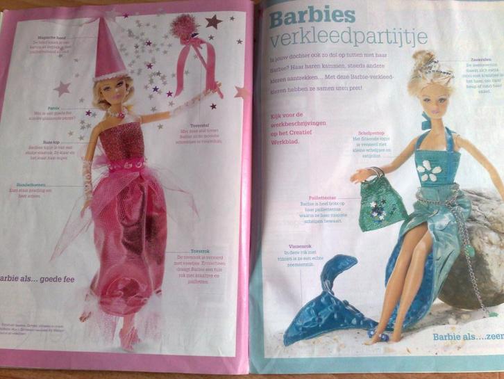Knippie zomer 2005 , Barbies verkleed partijtje, Hobby en Vrije tijd, Kledingpatronen, Zo goed als nieuw, Kind, Knippie, Verzenden