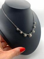 V747 Prachtige zilveren ketting Zeeuwse knoop, Ophalen of Verzenden, Zilver, Ketting