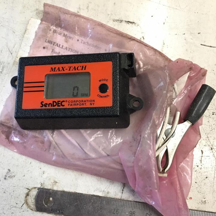 Sts5000 tachometer (vonkenteller), Doe-het-zelf en Verbouw, Meetapparatuur, Zo goed als nieuw, Overige meters, Ophalen of Verzenden