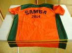 heineken shirt oranje/groen 2014 samba mt l, Ophalen of Verzenden, Zo goed als nieuw, Kleding, Heineken