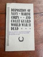 WO2 Amerikaans zeldzaam pamflet nabestaanden KIA begravenis, Verzamelen, Militaria | Tweede Wereldoorlog, Amerika, Verzenden, Landmacht