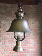 industriele koperen hanglamp, Overige materialen, 50 tot 75 cm, Ophalen of Verzenden, Zo goed als nieuw