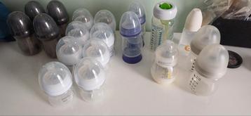 Partij flesjes beschikbaar voor biedingen