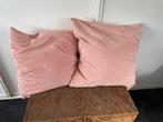 2 grote roze kussens IKEA, Ophalen of Verzenden, Zo goed als nieuw, Roze