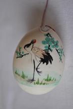 Vintage Japans Ei Kraanvogel 6 cm, Antiek en Kunst, Curiosa en Brocante, Ophalen of Verzenden