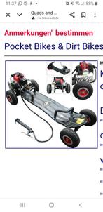 Skateboard aangedreven met bezine motor., Sport en Fitness, Skateboarden, Ophalen, Gebruikt, Skateboard