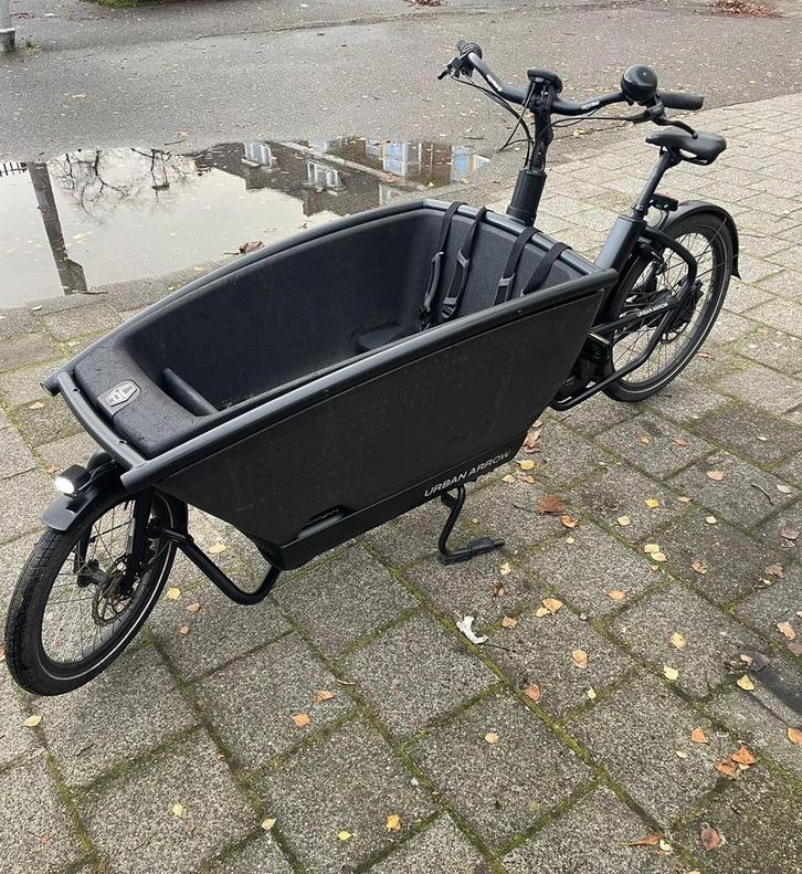 Urban Arrow Activeline Plus –3200 km– Topstaat! met regenhuf, Fietsen en Brommers, Fietsen | Bakfietsen, Zo goed als nieuw, Overige merken