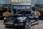 BMW 1-serie 118i Sport|LED|CLIMATE|KEYLESS|17''|LEDER, Achterwielaandrijving, Gebruikt, 4 cilinders, 1290 kg