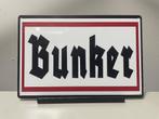 Bunker metalen tekstbord (Old Look), Verzamelen, Www.pand50.nl, Overige typen, Ophalen of Verzenden, Duitsland