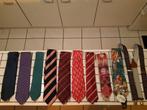 9 Stropdassen +2x Bretels + dassenhanger, Ophalen, Zo goed als nieuw, Overige kleuren