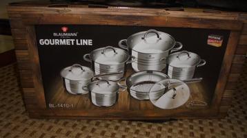 NIEUW blauwmann pannenset beschikbaar voor biedingen