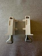 Gordijnrails ophanging links en rechts, Minder dan 50 cm, Gebruikt, Wit, Ophalen of Verzenden