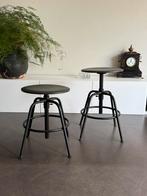 Ikea Kullenberg krukje 2x, Huis en Inrichting, Krukjes, Ophalen, In hoogte verstelbaar, Gebruikt, Hout