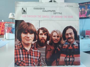7" Single Creedence Clearwater Revival - Up Around The Bend  beschikbaar voor biedingen