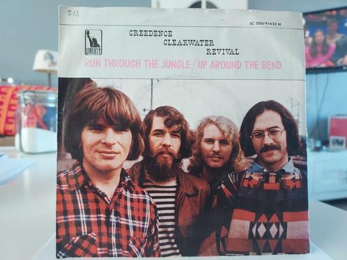 7" Single Creedence Clearwater Revival - Up Around The Bend, Cd's en Dvd's, Vinyl Singles, Gebruikt, Single, Pop, 7 inch, Verzenden