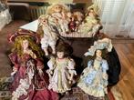 Antieke Porseleinen Poppen Collectie, Verzamelen, Poppen, Ophalen of Verzenden, Gebruikt, Pop, Levensecht of Reborn