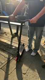Suotu zwart met roze stunt step, Fietsen en Brommers, Steps, Ophalen of Verzenden, Zo goed als nieuw, Gewone step