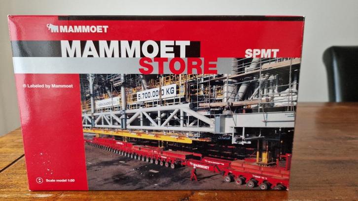 Mammoet SPMT, Hobby en Vrije tijd, Modelauto's | 1:50, Nieuw, Hijskraan, Tractor of Landbouw, NZG, Ophalen of Verzenden