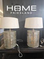 Riviera maison- Tafel Lamp - Inclusief originele lampen kap, Huis en Inrichting, Ophalen of Verzenden, Zo goed als nieuw, Minder dan 50 cm