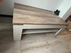 Salontafel grijs/bruin 120 cm, Ophalen, 100 tot 150 cm, 50 tot 100 cm, Zo goed als nieuw