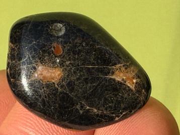 Zwarte Peanut Obsidiaan Perliet mineralen broekzaksteen beschikbaar voor biedingen