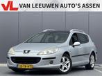 Peugeot 407 SW 2.0-16V XT | Inruilkoopje | Apk tot 08-04-202, Voorwielaandrijving, Zwart, 4 cilinders, 1445 kg