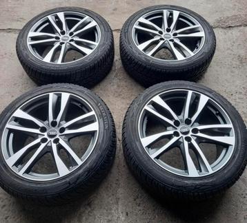 Audi A6 C8 originele velgen 19 inch incl winterbanden zgan beschikbaar voor biedingen