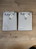 Kayori Shizu Kussensloop Zilvergrijs 50x50, Ophalen of Verzenden, Nieuw, Grijs