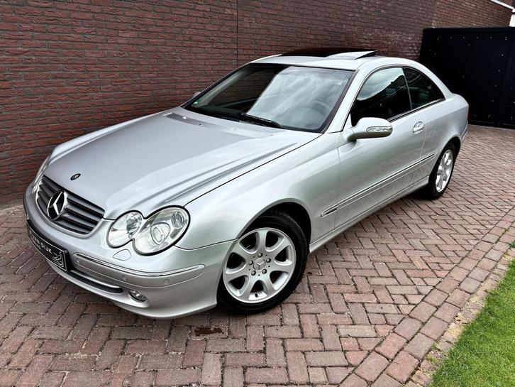 Mercedes-Benz CLK-klasse Coupé 240 Elegance V6 Automaat Led, Auto's, Mercedes-Benz, Bedrijf, Te koop, CLK, ABS, Airbags, Airconditioning