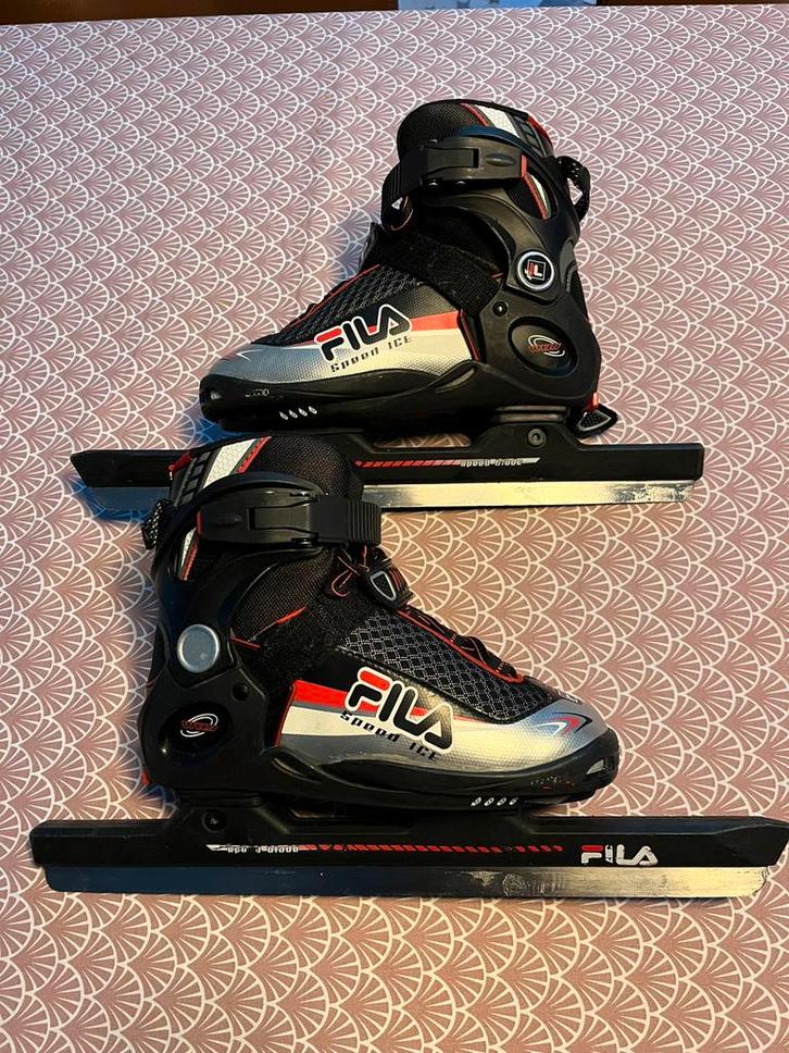 Fila Wizy Ice Speed  32-35 combinoren schaatsen kind, Sport en Fitness, Schaatsen, Zo goed als nieuw, Noren, Overige merken, Ophalen of Verzenden