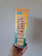 Stapelspel met 57 houten blokken 7.5x7.5x27cm, Ophalen of Verzenden, Zo goed als nieuw