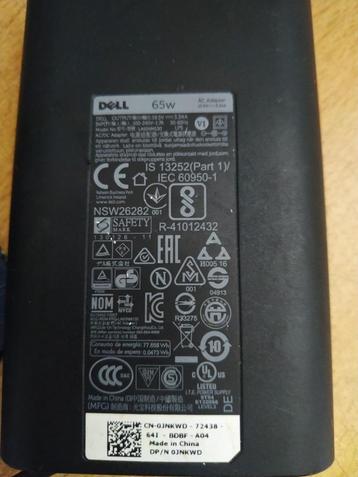 Dell LA65NM130 Originele Adapter beschikbaar voor biedingen