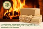 KOUD WEER - KACHEL AAN - Aanmaakhout 20 kg doos, Minder dan 3 m³, Ophalen of Verzenden, Overige houtsoorten, Blokken