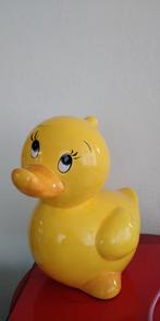 spaarpot eend, Verzamelen, Spaarpotten, Ophalen of Verzenden, Gebruikt, Steen, Aardewerk of Keramiek, Dier