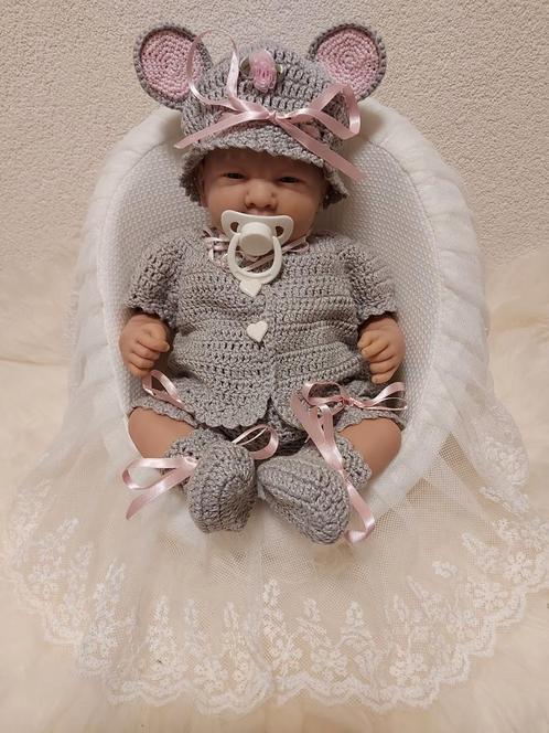 Reborn baby met certificaat, Verzamelen, Poppen, Nieuw, Babypop, Ophalen of Verzenden