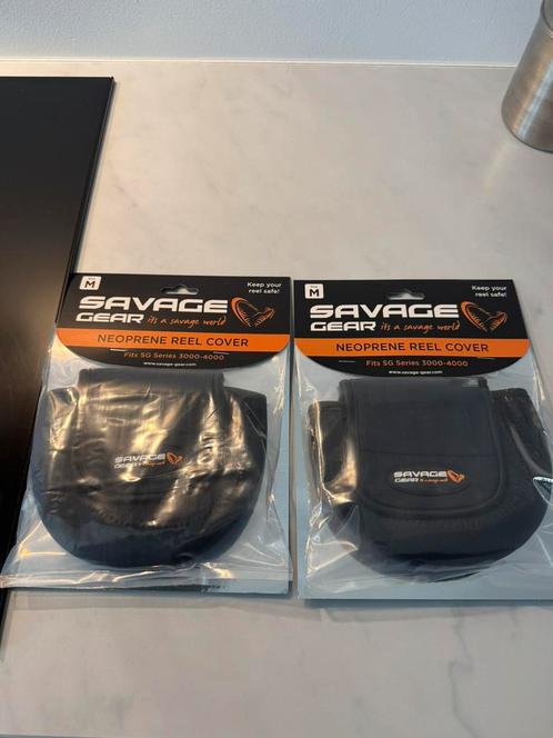 nieuwe savage gear neopreen molentassen maat 3000 en 4000, Watersport en Boten, Hengelsport | Zeevissen, Nieuw, Molen, Ophalen of Verzenden