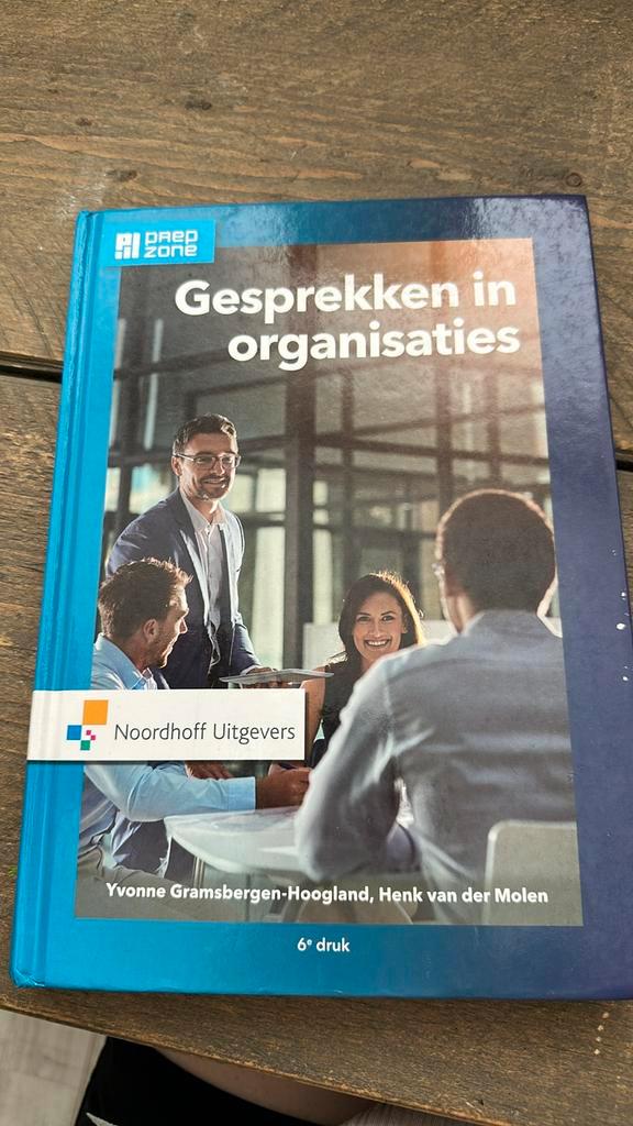 Gesprekken in organisaties, Boeken, Studieboeken en Cursussen, Zo goed als nieuw, Ophalen of Verzenden
