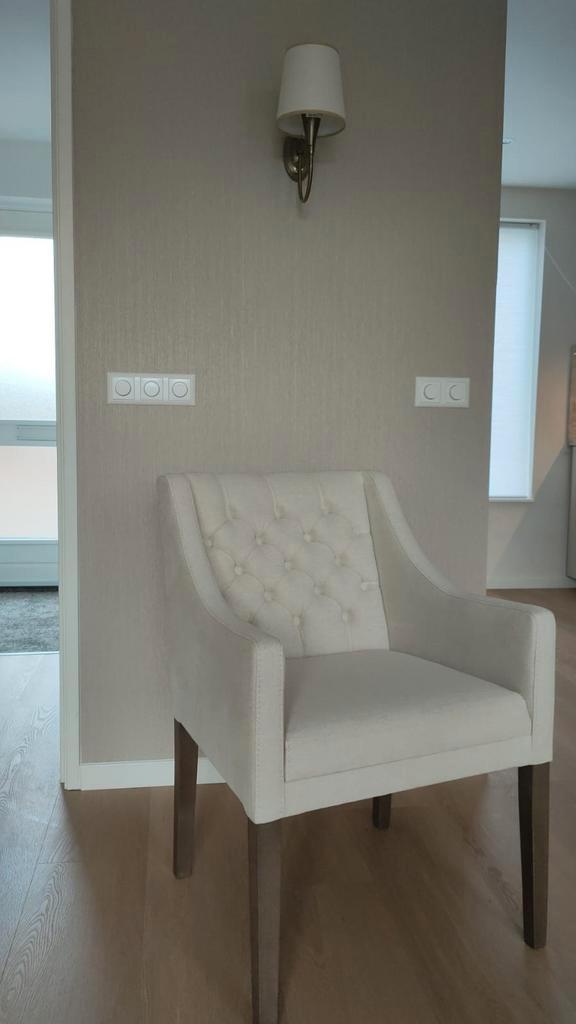Goossens 6 eettafelstoelen, Huis en Inrichting, Banken | Sofa's en Chaises Longues, Zo goed als nieuw, Ophalen of Verzenden