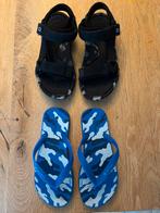 Jongenssandalen + copabana slippers maat 31, Ophalen of Verzenden, Zo goed als nieuw, Overige typen