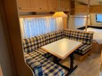 Hobby Excellent Easy 560 KMFE bj 2001 met voortent en luifel, Caravans en Kamperen, Schokbreker, Rondzit, Hobby, Bedrijf