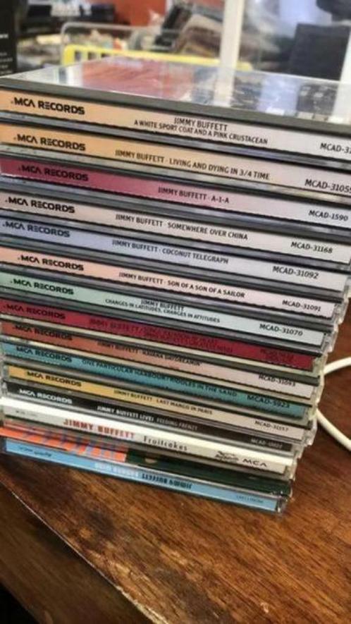 Collectie Jimmy Buffett 15 compact discs 6 euro per stuk, Cd's en Dvd's, Cd's | Pop, Zo goed als nieuw, 1980 tot 2000, Ophalen of Verzenden