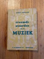 Leon c. Bouman - vreemde woorden in de muziek, Boeken, Muziek, Ophalen of Verzenden, Gelezen, Overige onderwerpen