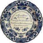 Wandbord Delft  de porceleyne fles 1923 - 40 cm, Antiek en Kunst, Ophalen of Verzenden