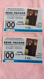 Twee tickets Rene Froger Stadion Feyenoord Rotterdam., Twee personen