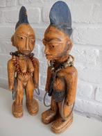 Set Ere Ibeji tweeling beeldjes van de yoruba in Nigeria., Antiek en Kunst, Ophalen of Verzenden