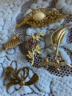 Zes mooie broches ( vintage), Ophalen of Verzenden, Overige kleuren, Overige materialen