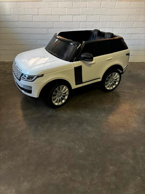 Range Rover Vogue Elektrische Kinderauto 12V – Wit, Kinderen en Baby's, Speelgoed | Speelgoedvoertuigen, Zo goed als nieuw, Afstandsbediening
