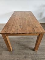 Teakhouten eettafel 180x90 cm, Huis en Inrichting, Tafels | Eettafels, Ophalen, Gebruikt, 50 tot 100 cm, Vijf personen of meer
